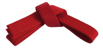 <p>red belt</p>